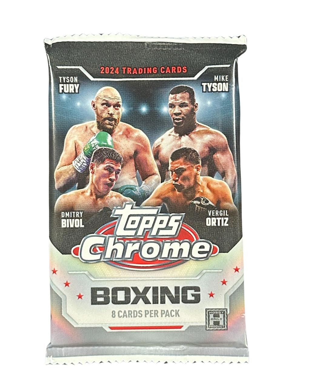2024 Topps Chrome Boxing Hobby Pack