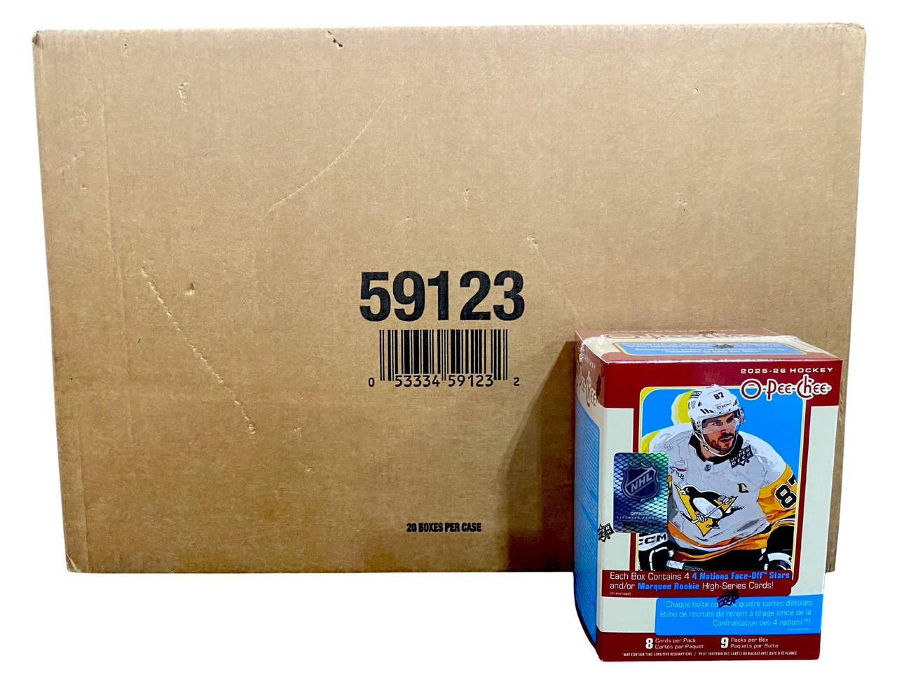 2025/26 Upper Deck O-Pee-Chee Hockey Blaster 20 Box Case