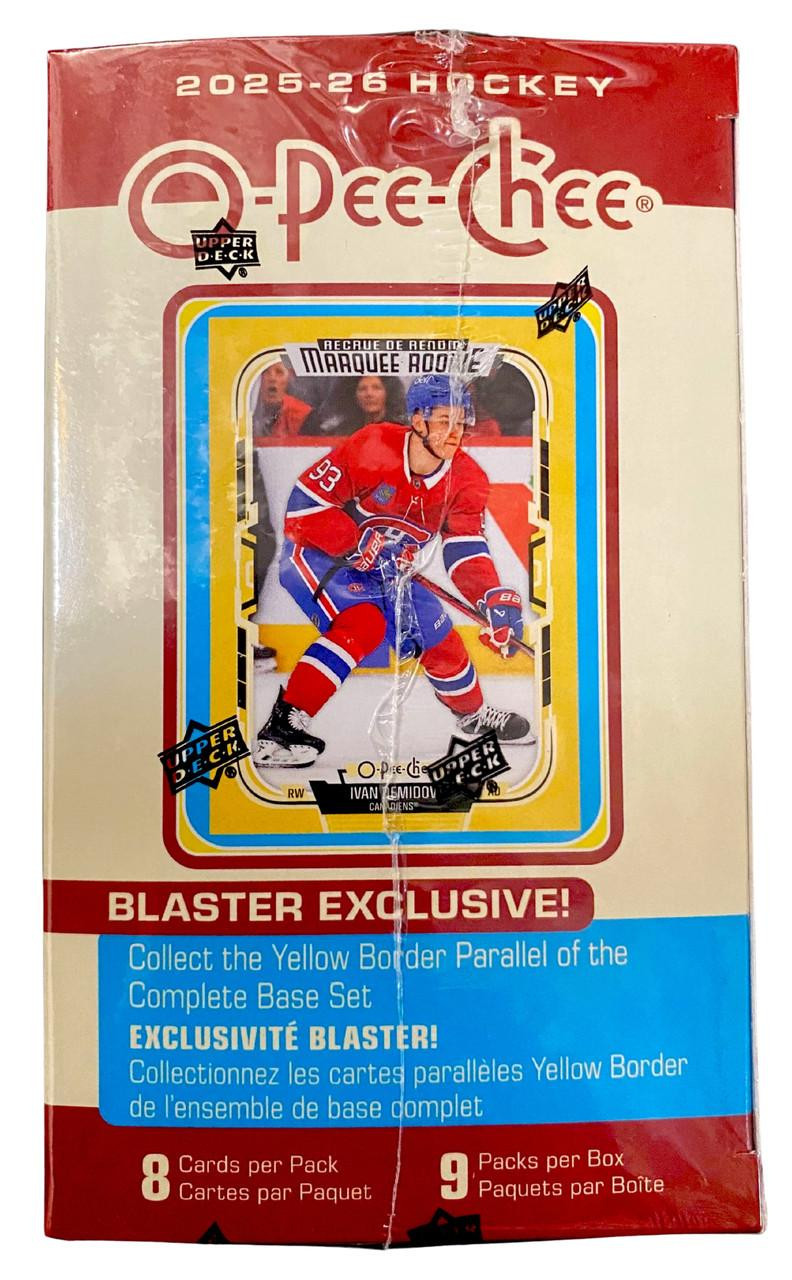 2025/26 Upper Deck O-Pee-Chee Hockey Blaster Box
