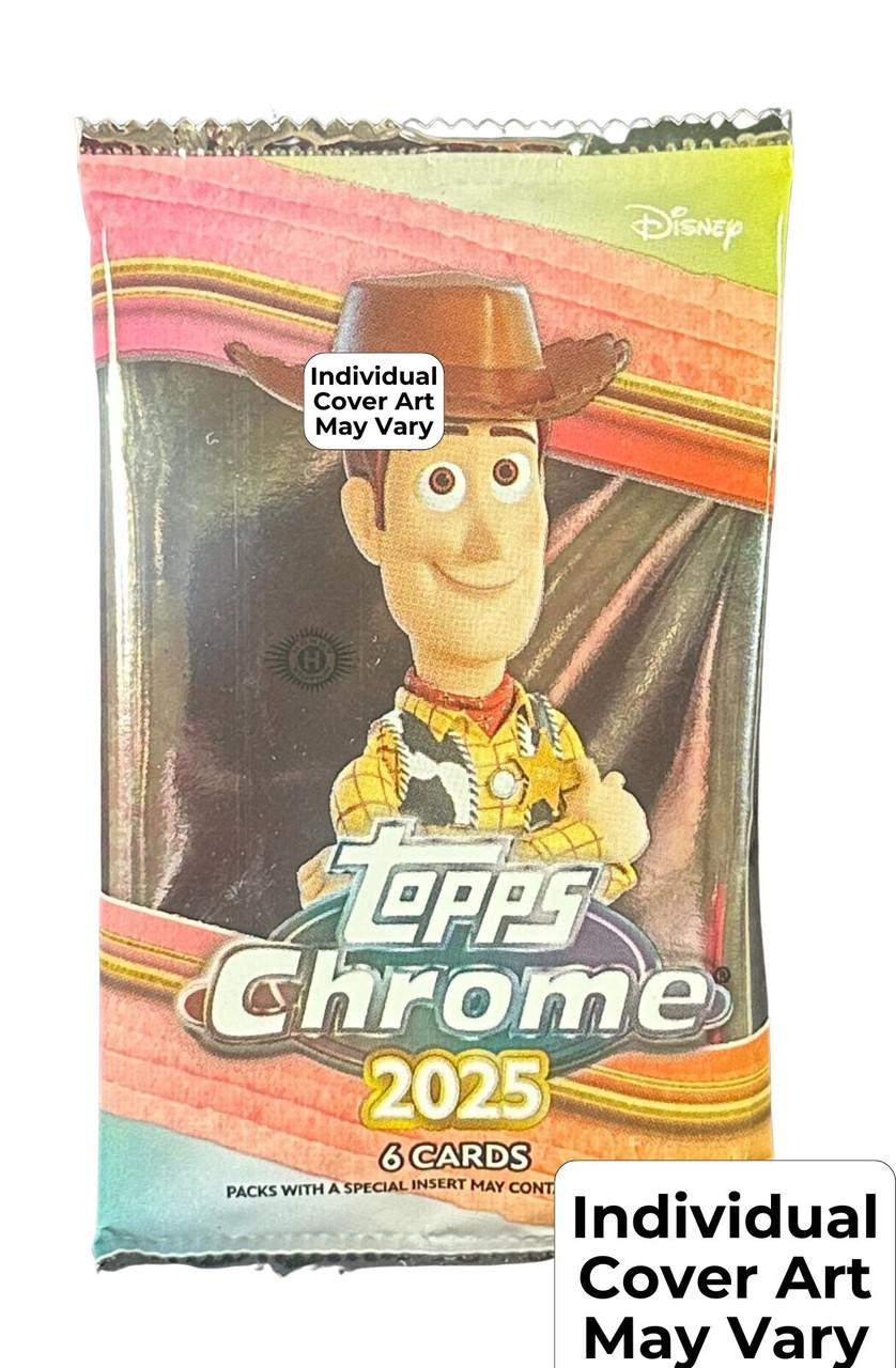 2025 Topps Chrome Disney Hobby Pack