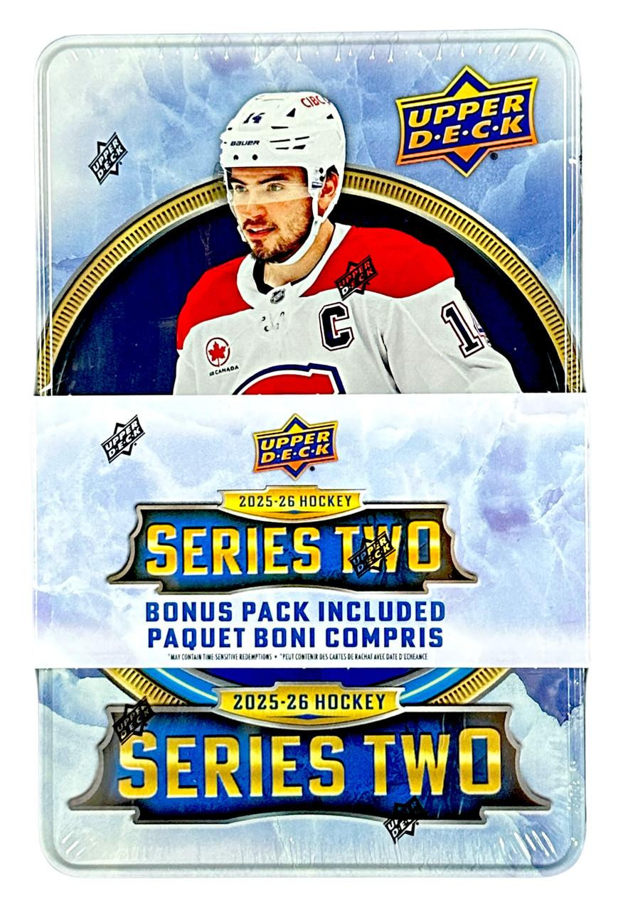 2025/26 Upper Deck Series 2 Hockey Tin