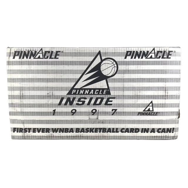 1997 Pinnacle WNBA Basketball Inside The Can 48-Can Trading Card Case