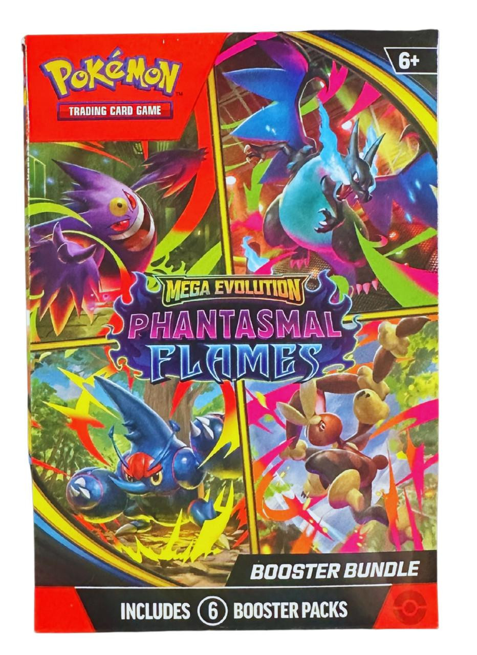 Pokemon Mega Evolution Phantasmal Flames Booster Bundle Box