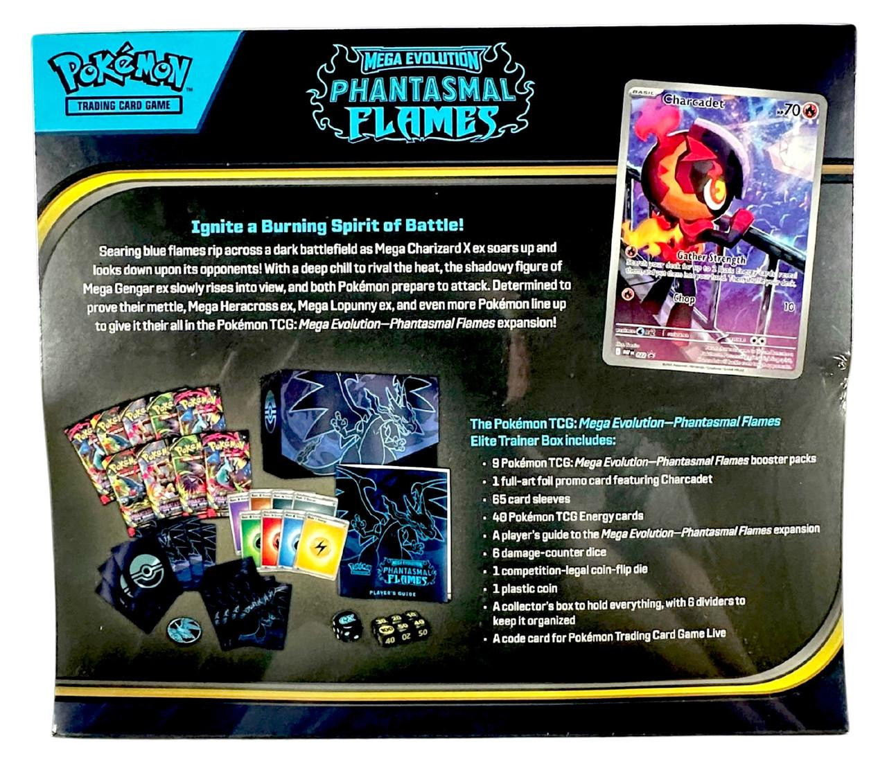 pokemon trading card game: phantasmal flames elite trainer box Pokemon - Pokemon TCG main image 1