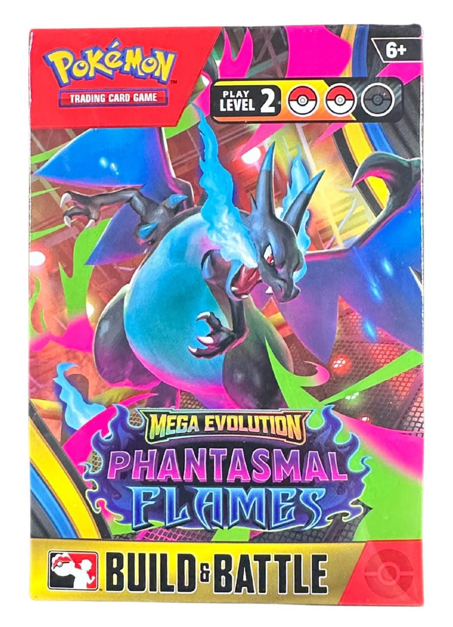 Pokemon Mega Evolution Phantasmal Flames Build & Battle Box