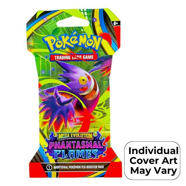 Pokemon Mega Evolution Phantasmal Flames Sleeved Booster Pack