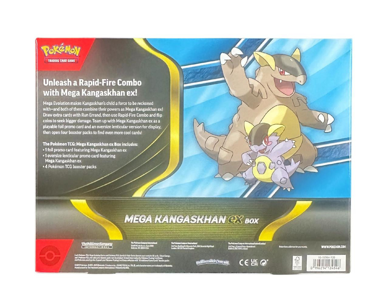 Pokemon Mega Kangaskhan Ex Box