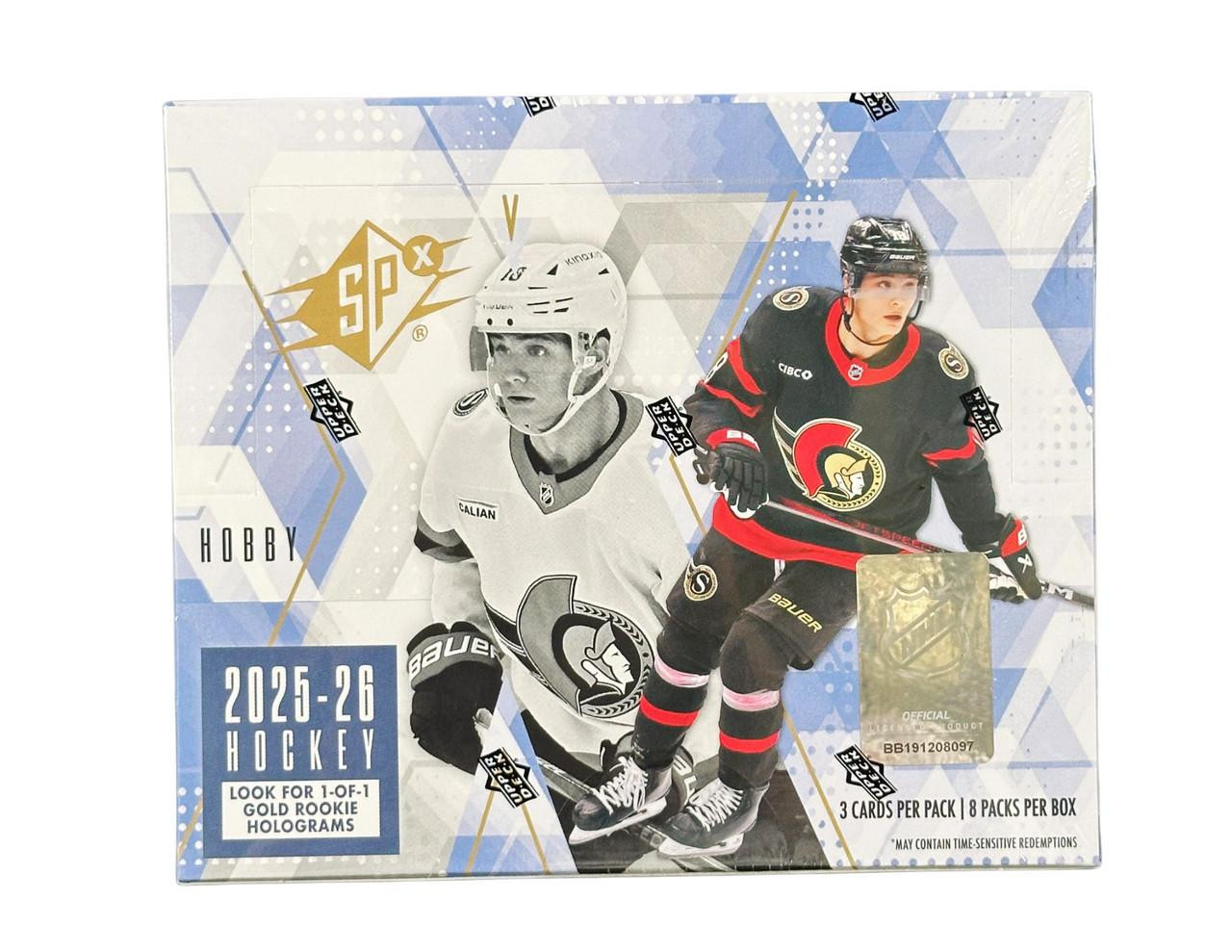 2025/26 Upper Deck SPx Hockey Hobby Box