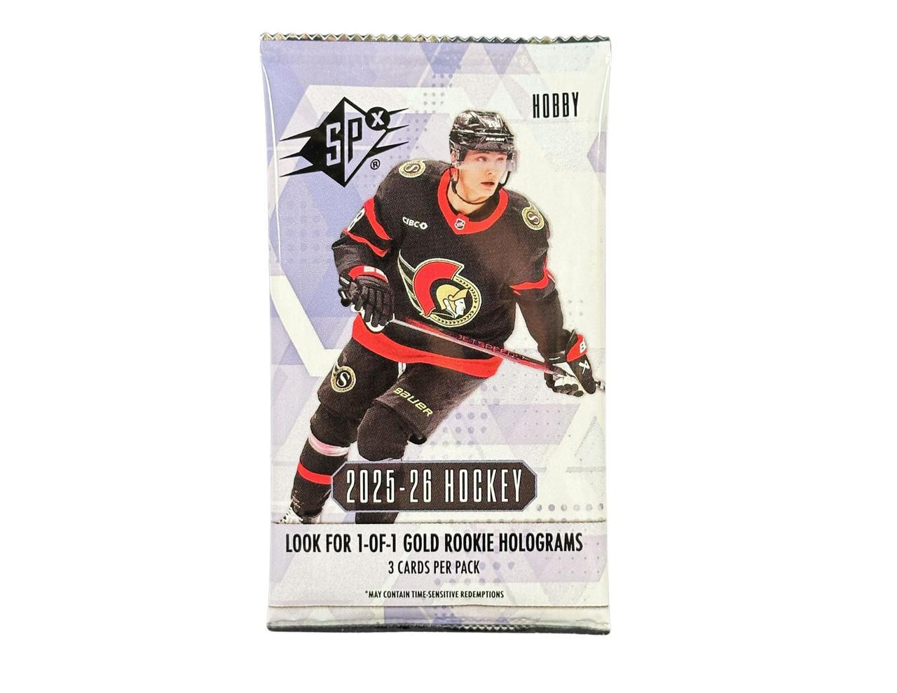 2025/26 Upper Deck SPx Hockey Hobby Pack