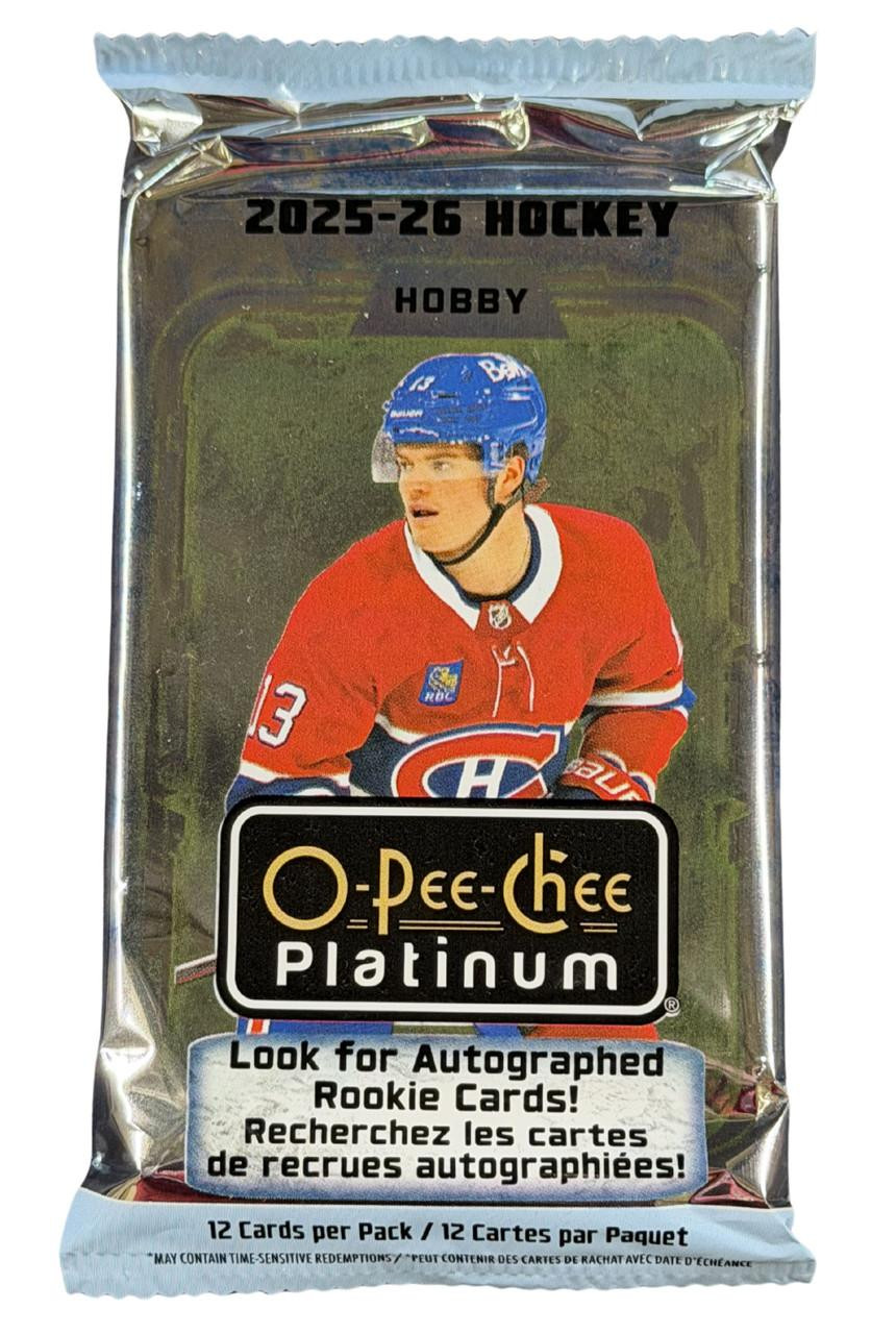 2025/26 Upper Deck O-Pee-Chee Platinum Hockey Hobby Pack