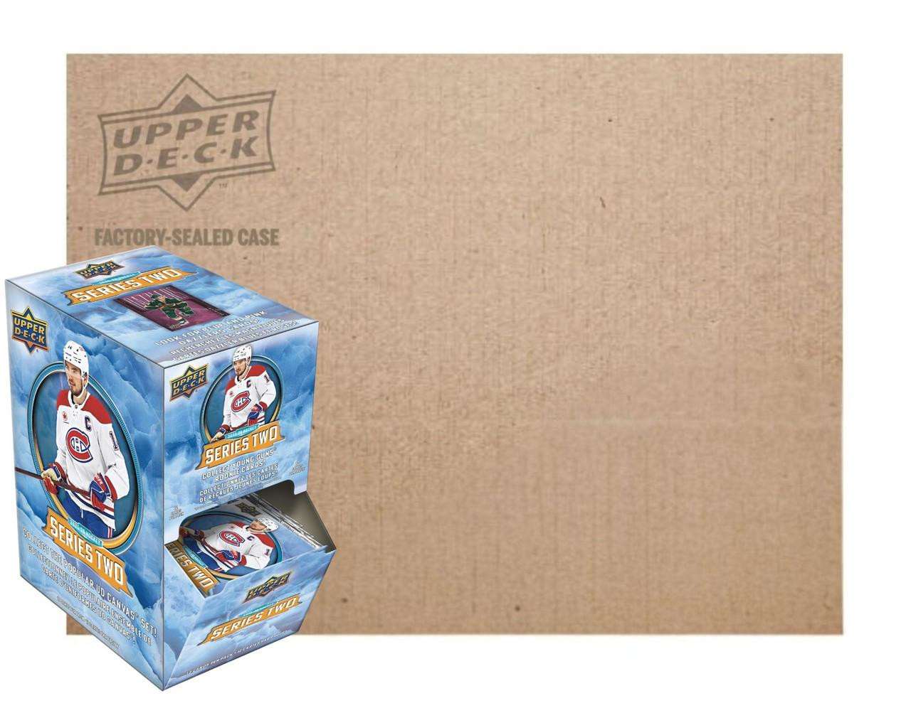 クラスター CLUSTER BOX 2 DU特典 2025/26 Upper Deck Series 2 Hockey Gravity Feed 6 Box Case