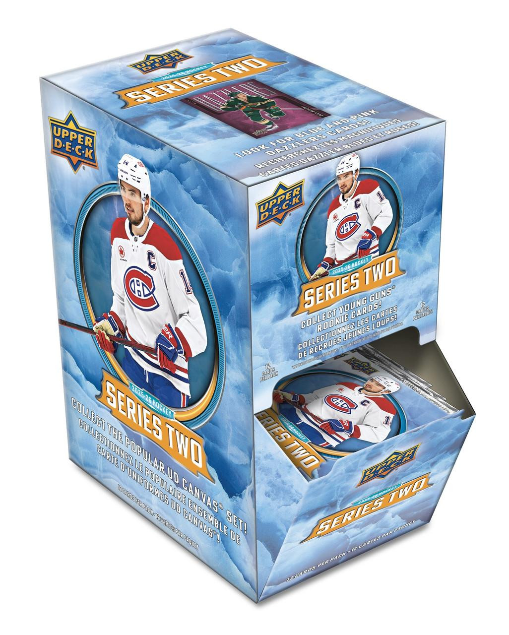 2025/26 Upper Deck Series 2 Hockey Gravity Feed Box