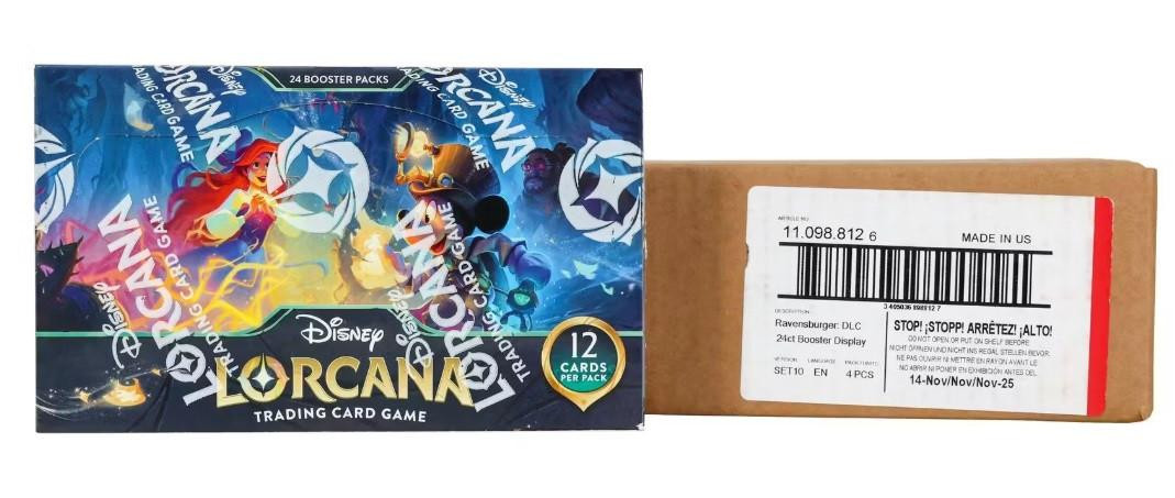 Disney Lorcana: Whispers In The Well Booster 4 Box Case