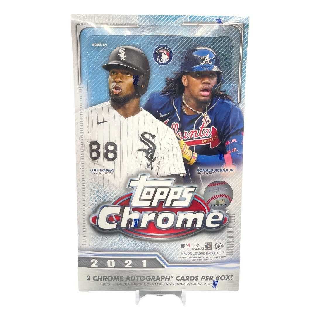 2021 Topps Chrome Baseball Hobby Box