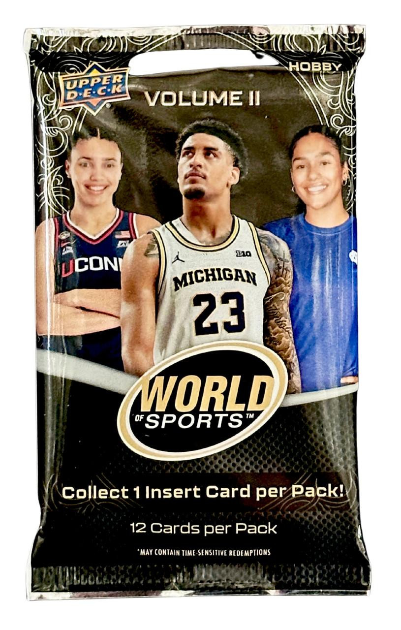 2025 Upper Deck World of Sports Volume 2 Hobby Pack