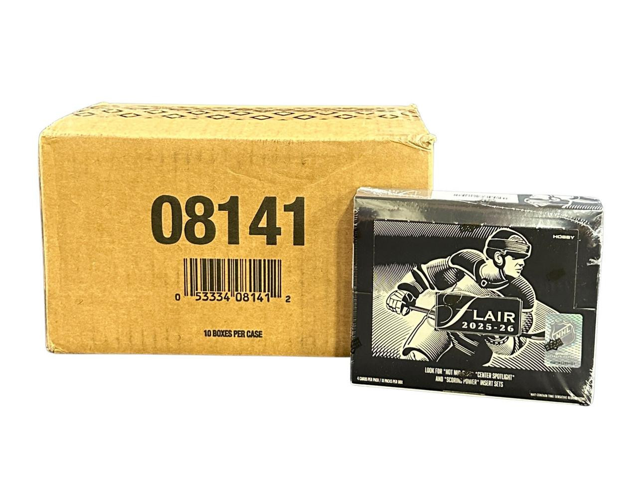 2025/26 Upper Deck Flair Hockey Hobby 10 Box Case