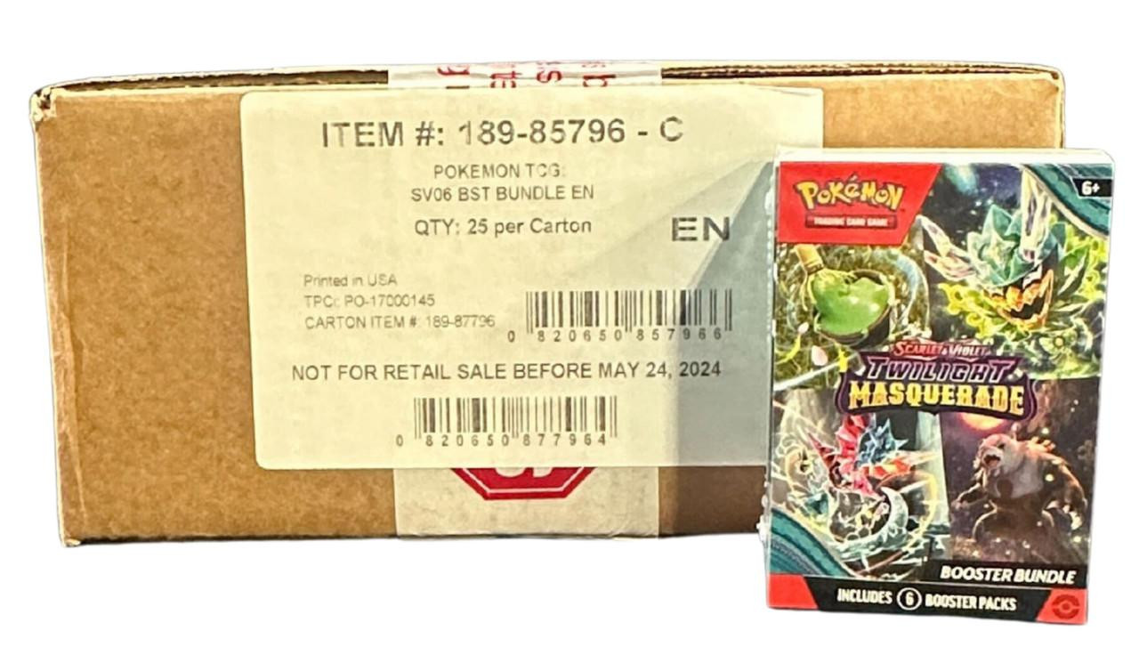 Pokemon Scarlet & Violet Twilight Masquerade Booster Bundle 25 Box