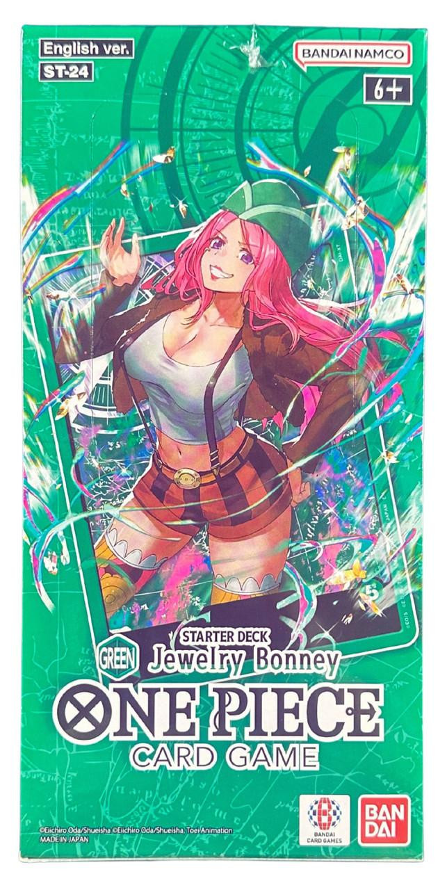 2025 One Piece TCG: Green Jewelry Bonney Starter Deck Display