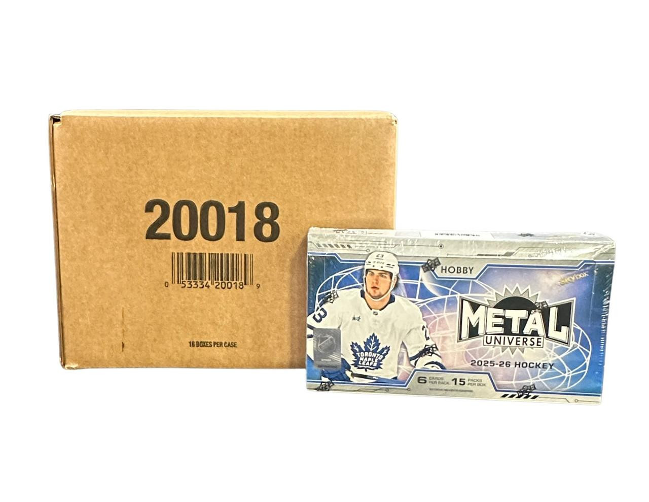 2025/26 Upper Deck Skybox Metal Universe Hockey Hobby 16 Box Case