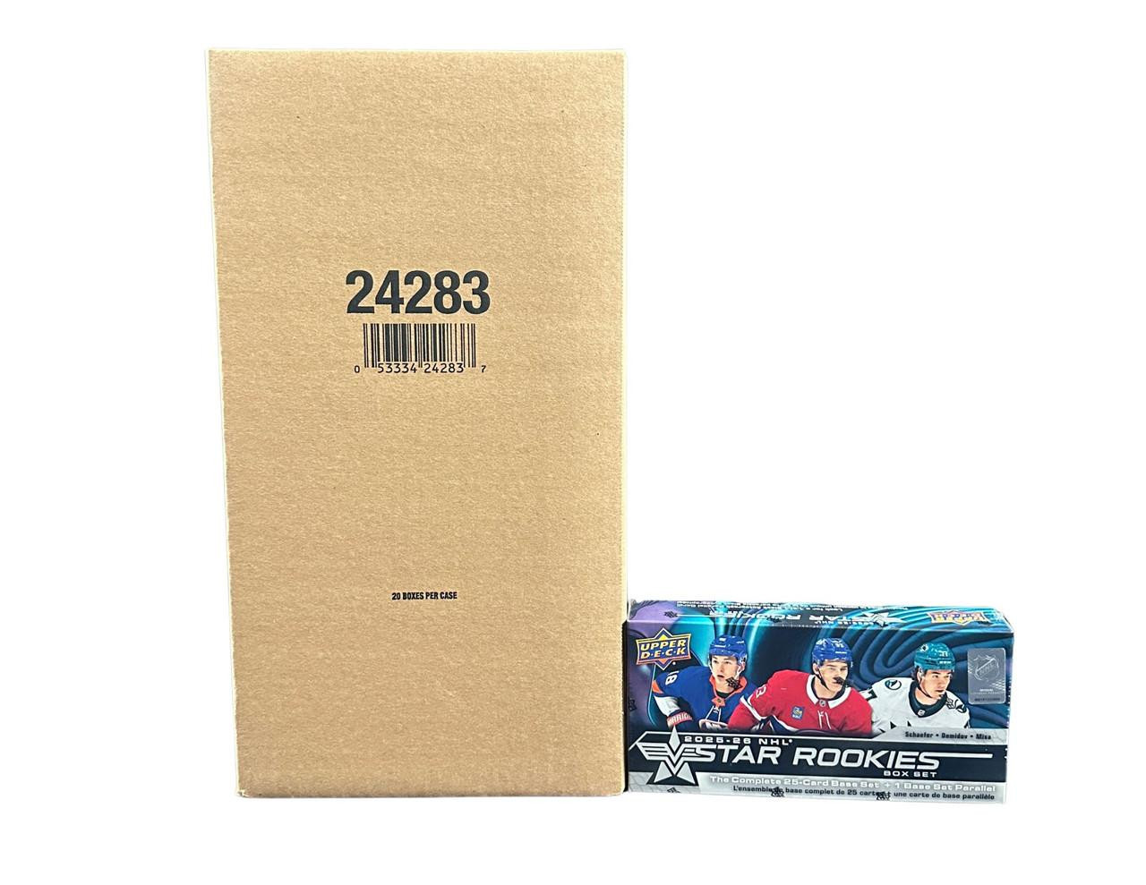 THE GREAT 20 TOP STARS ボックスセット 2025/26 Upper Deck NHL Star Rookies Box Set 20 Box Case