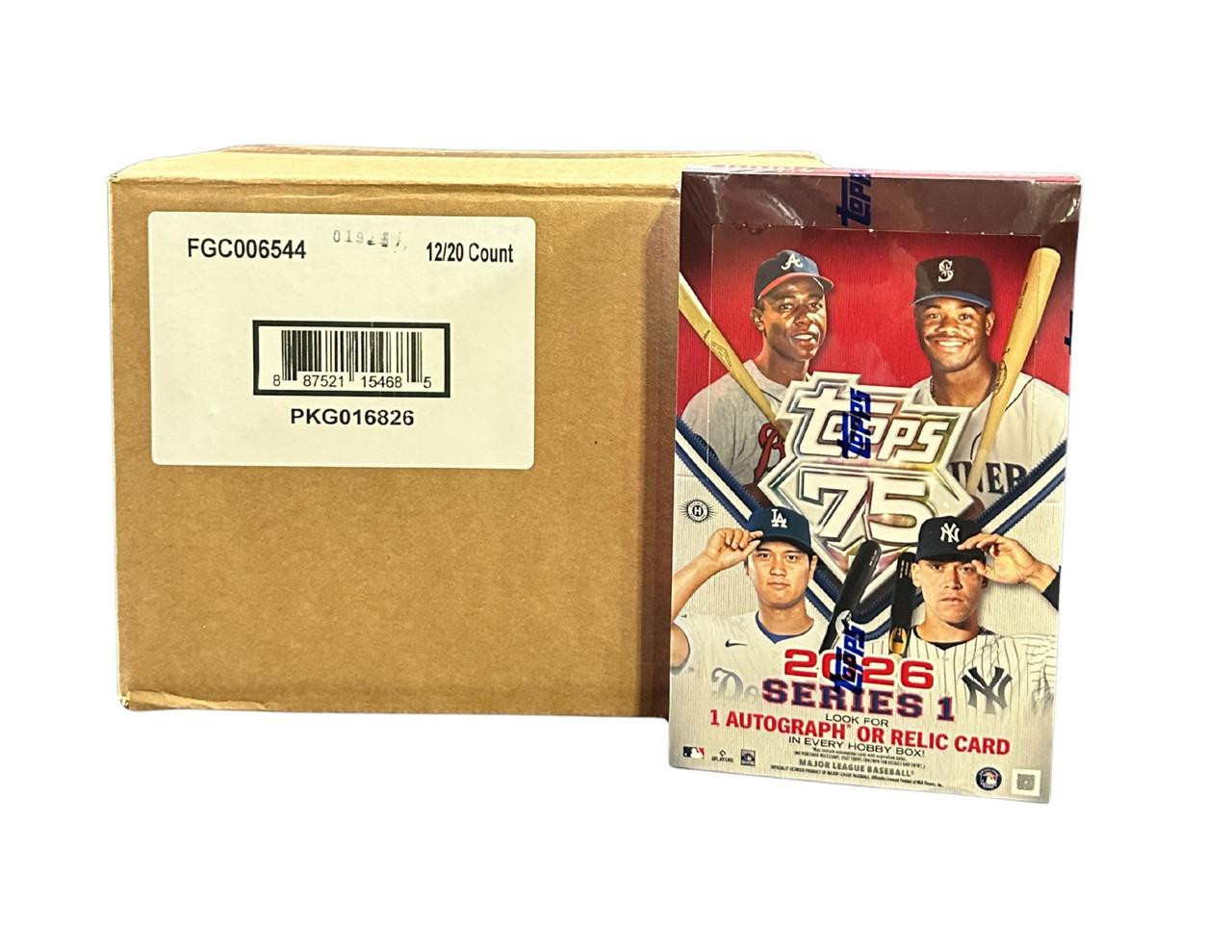 最安値】topps 2026 series1 hobby box トップス 2026 Topps Series 1 