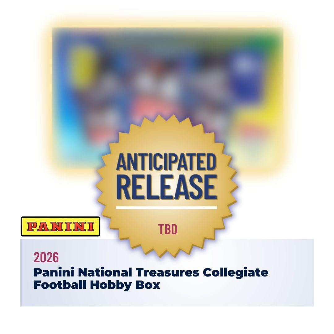 2026 Panini National Treasures Collegiate Football Hobby Box