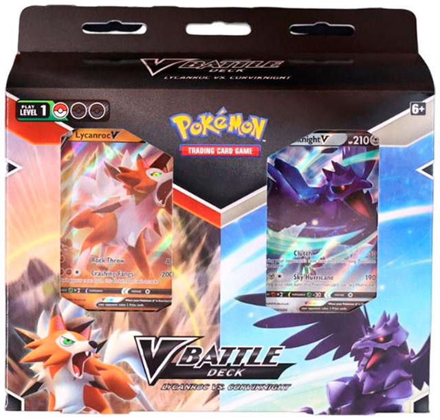Pokemon V Battle Decks Lycanroc V Vs Corviknight V Box Pokemon V Battle Decks Lycanroc V Vs Corviknight V Box
