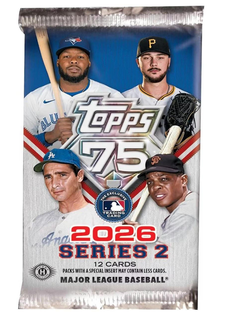 2026 Topps Baseball Series 2 Hobby Pack 2026 Topps Baseball Series 2 Hobby Pack