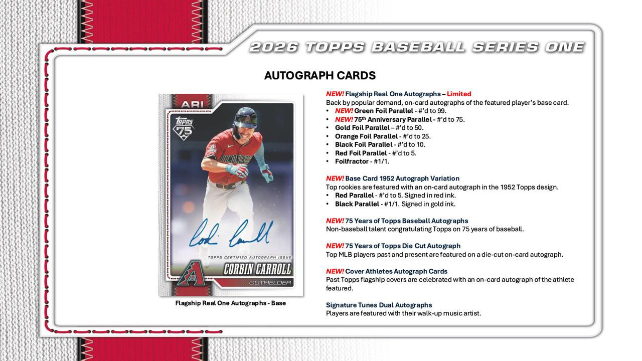 2026 Topps Series 1 Baseball Super Box
