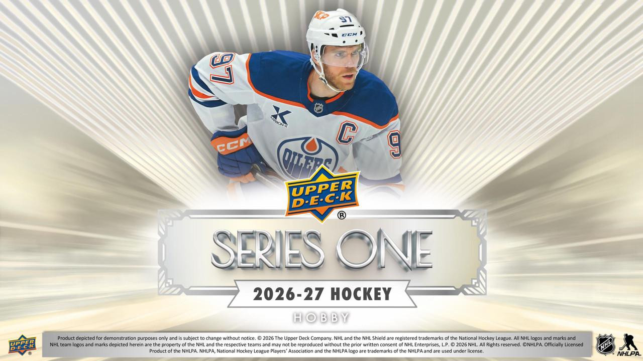 2026/27 Upper Deck Series 1 Hockey Hobby 12 Box Case