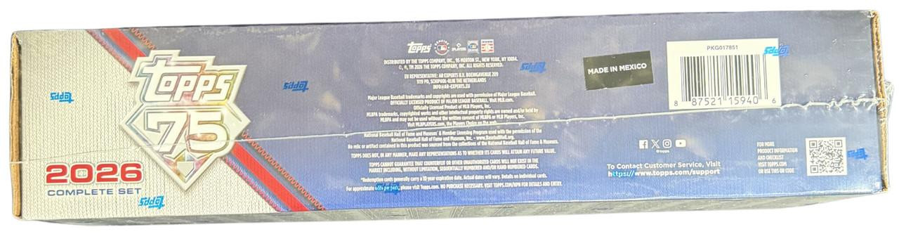 2026 Topps Baseball Complete Hobby Factory Set Box