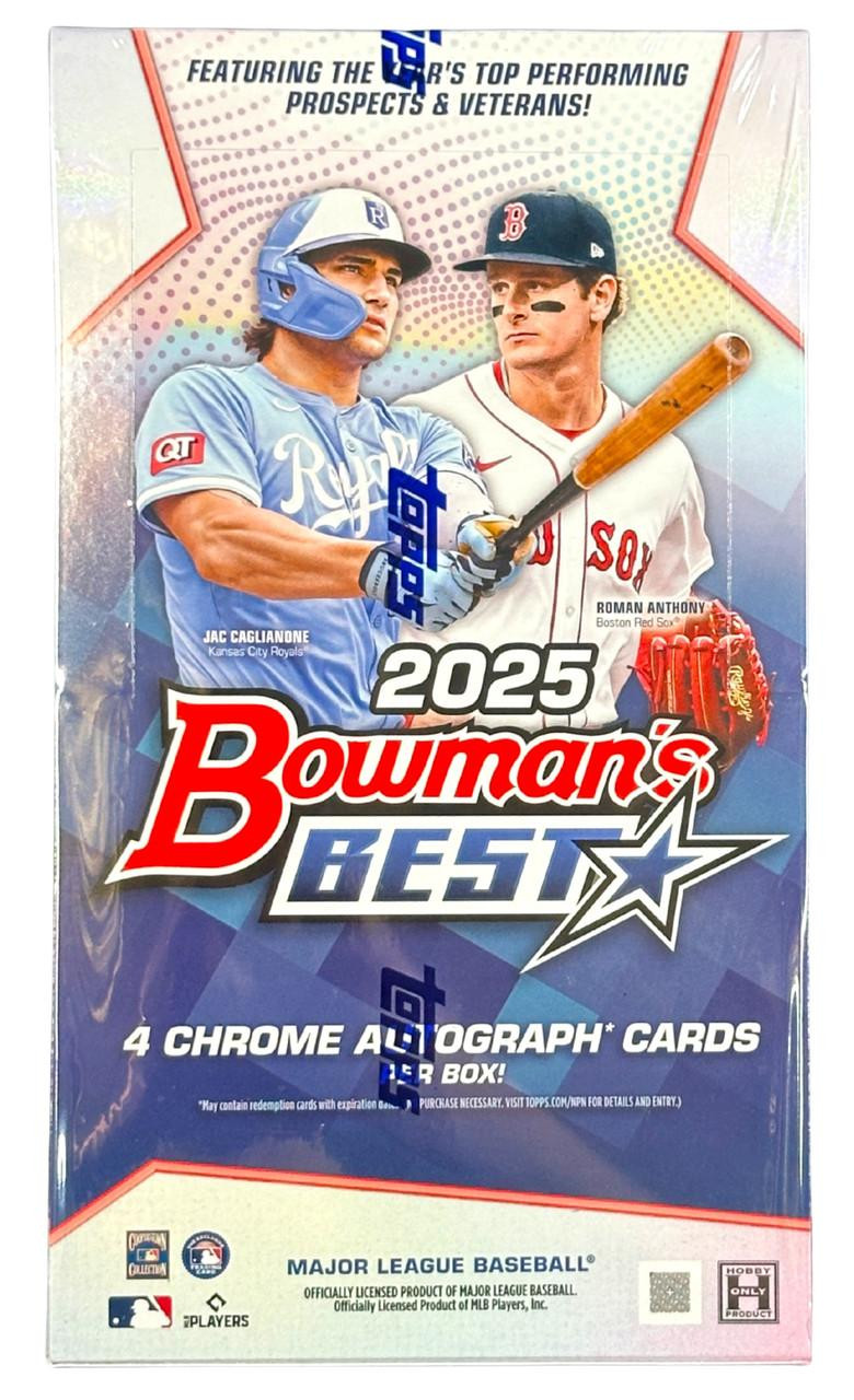 スポーツ選手 2025 Bowman's Best Baseball Hobby Box 356862855701084ee955ad3271efbc