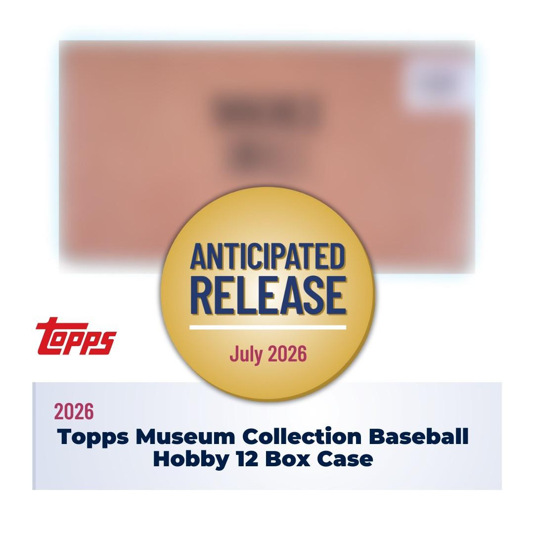2026 Topps Museum Collection Baseball Hobby 12 Box Case
