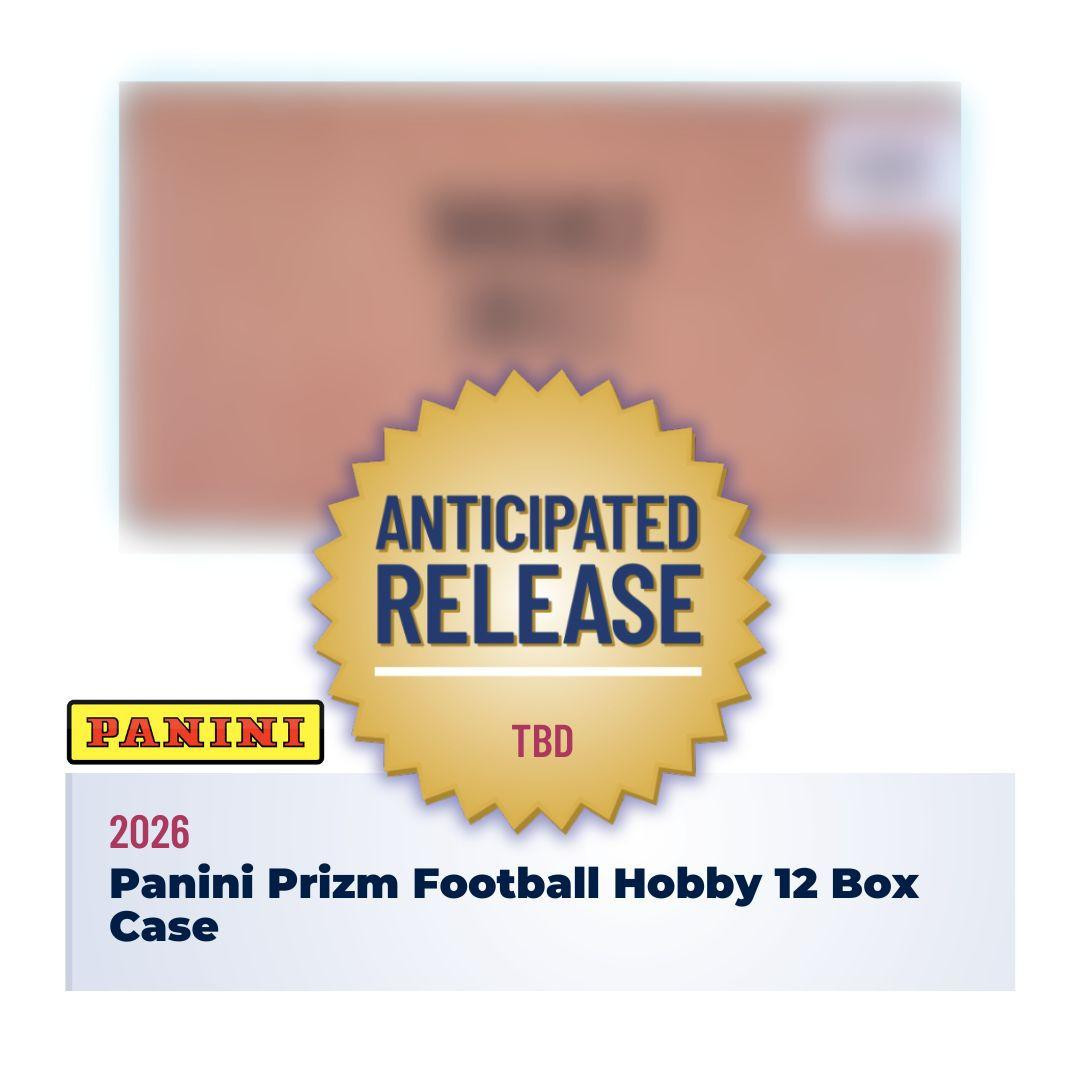 2026 Panini Prizm Football Hobby 12 Box Case
