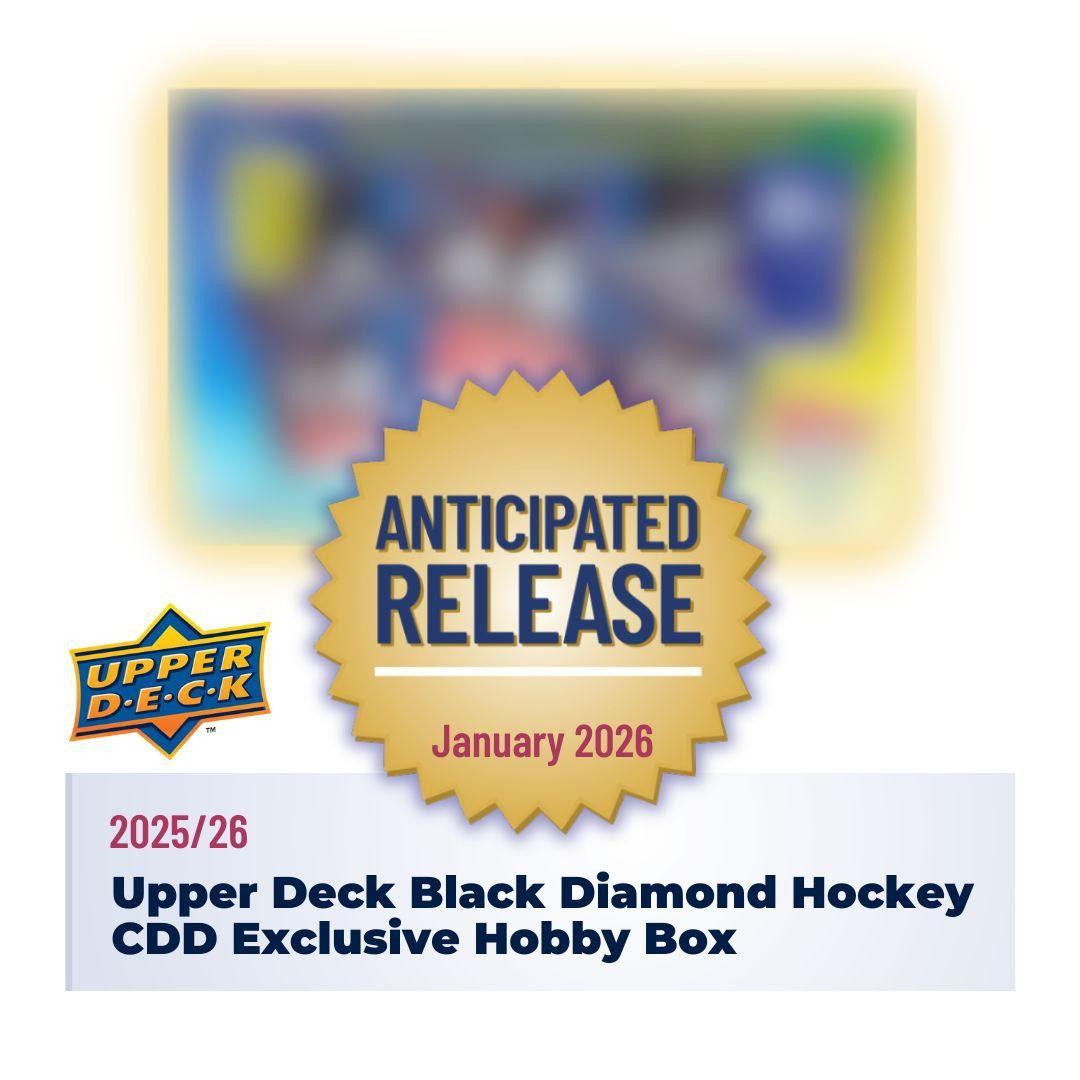 2025/26 Upper Deck Black Diamond Hockey CDD Exclusive Hobby Box