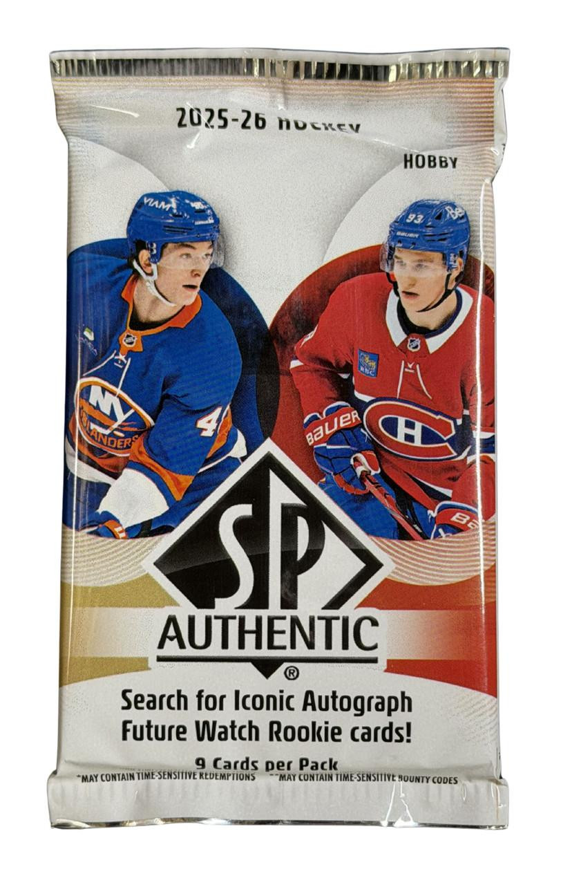 2025/26 Upper Deck SP Authentic Hockey Hobby Pack