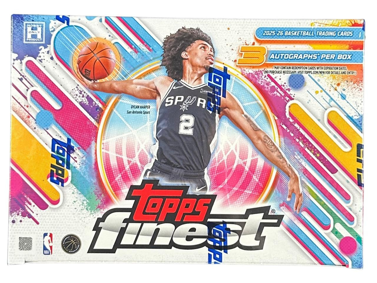 2025/26 Topps Finest Basketball Breaker's Delight Box