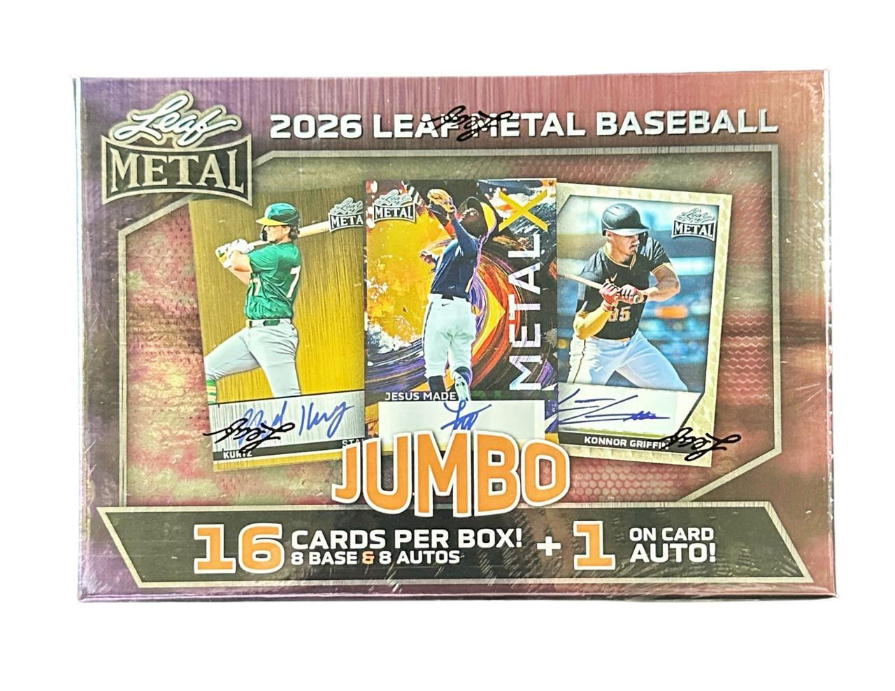 2026 Leaf Metal Baseball Jumbo Box