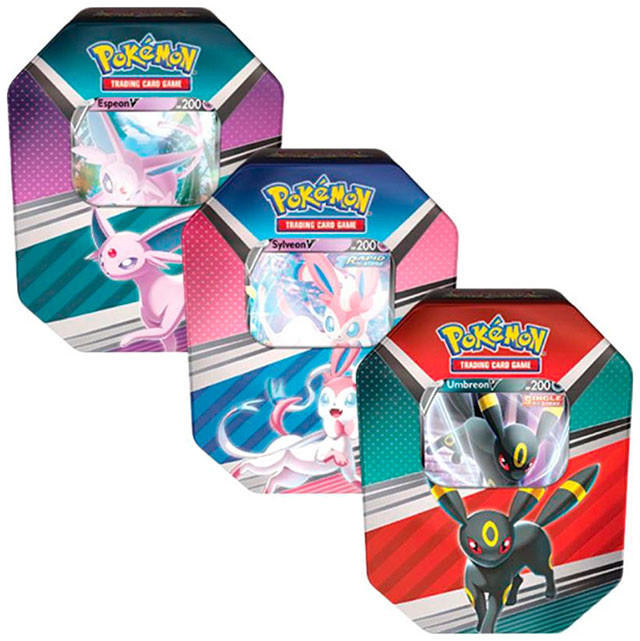 Pokemon V Heroes Tin 6 Box Case