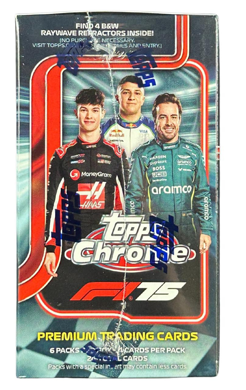 2025 Topps Chrome Formula 1 Racing Blaster Box