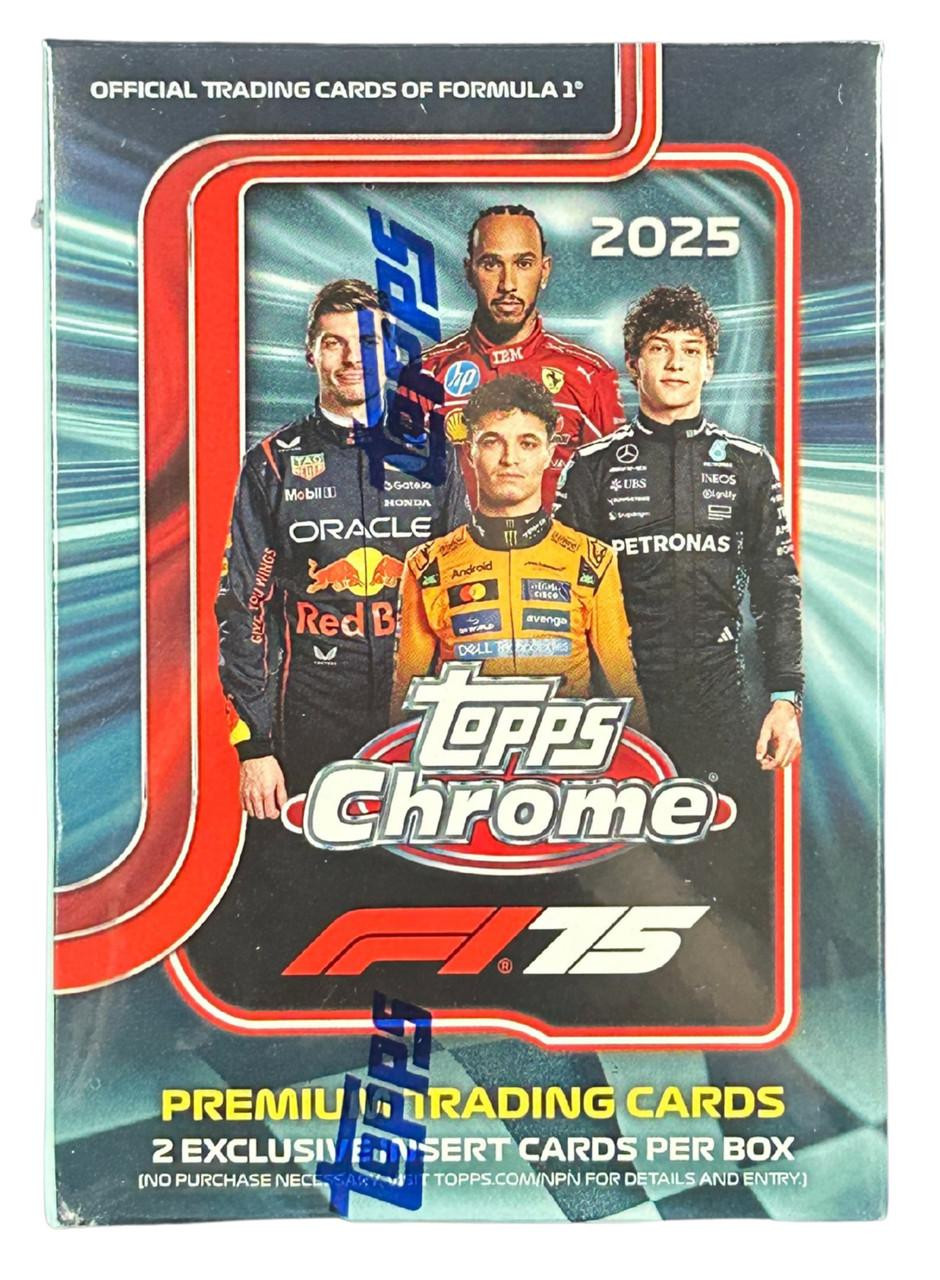 2025 Topps Chrome Formula 1 Racing Blaster Box