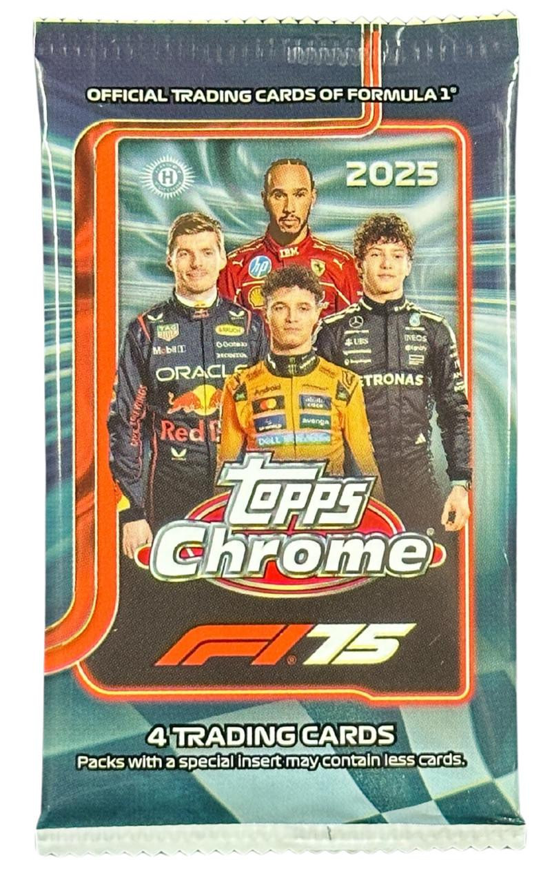 2025 Topps Chrome Formula 1 Racing Hobby Pack