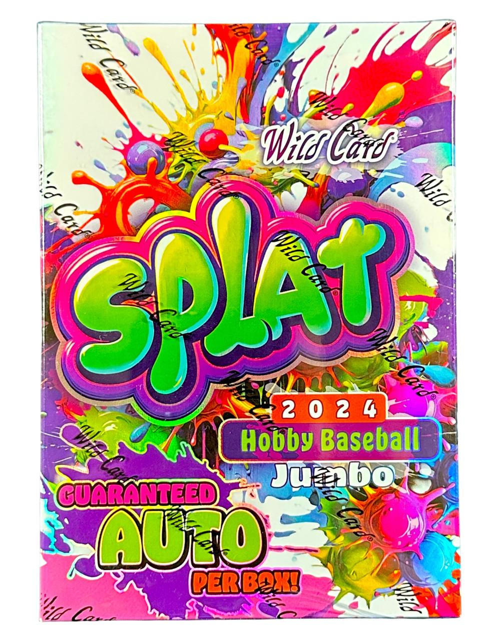 2024 Wild Card Splat Baseball Hobby Jumbo Box