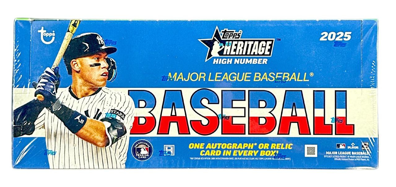 2025 Topps Heritage High Number Baseball Hobby Box
