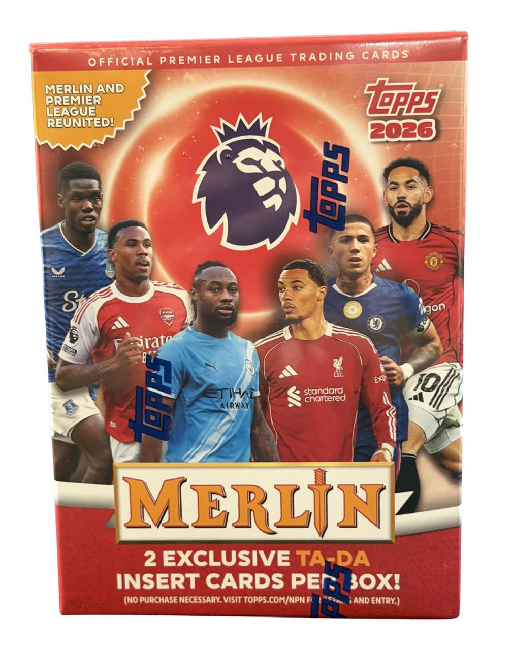 2025/26 Topps Merlin English Premier League Soccer Blaster Box