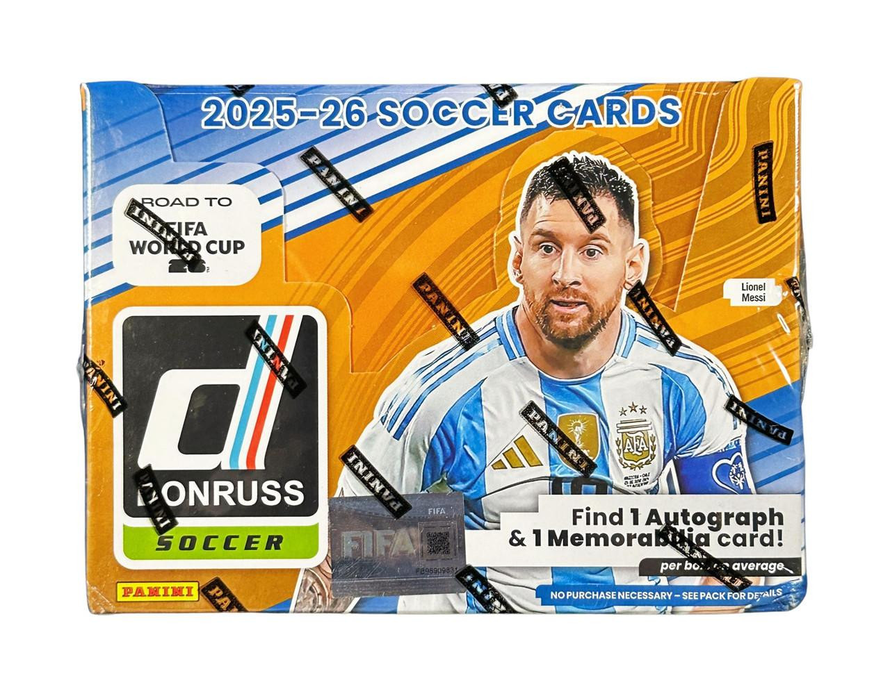 2025/26 Panini Donruss Road to FIFA World Cup 26 Soccer Hobby Box