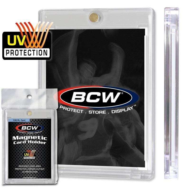 Bcw Rack BCW Magnetic Card Holder - 130 Pt 10 Box Case