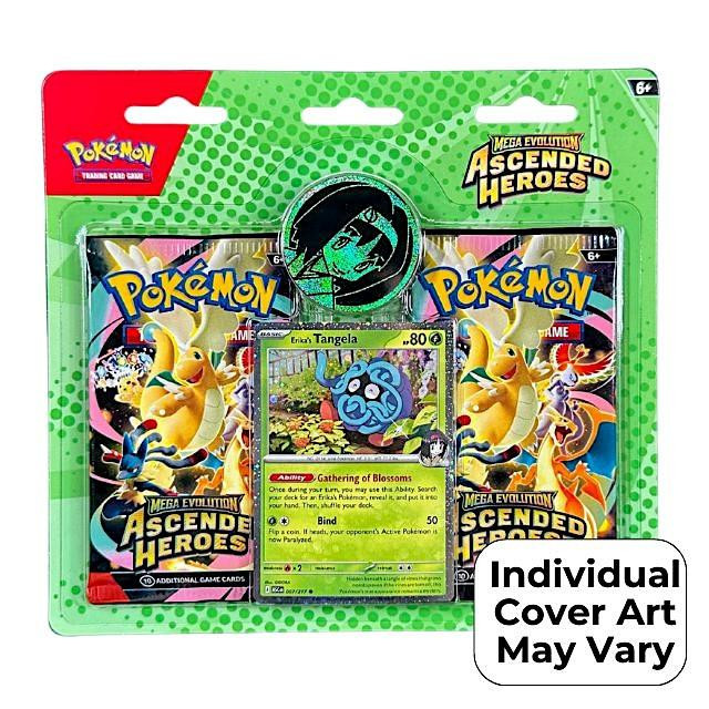Pokemon Mega Evolution Ascended Heroes 2-Pack Blister