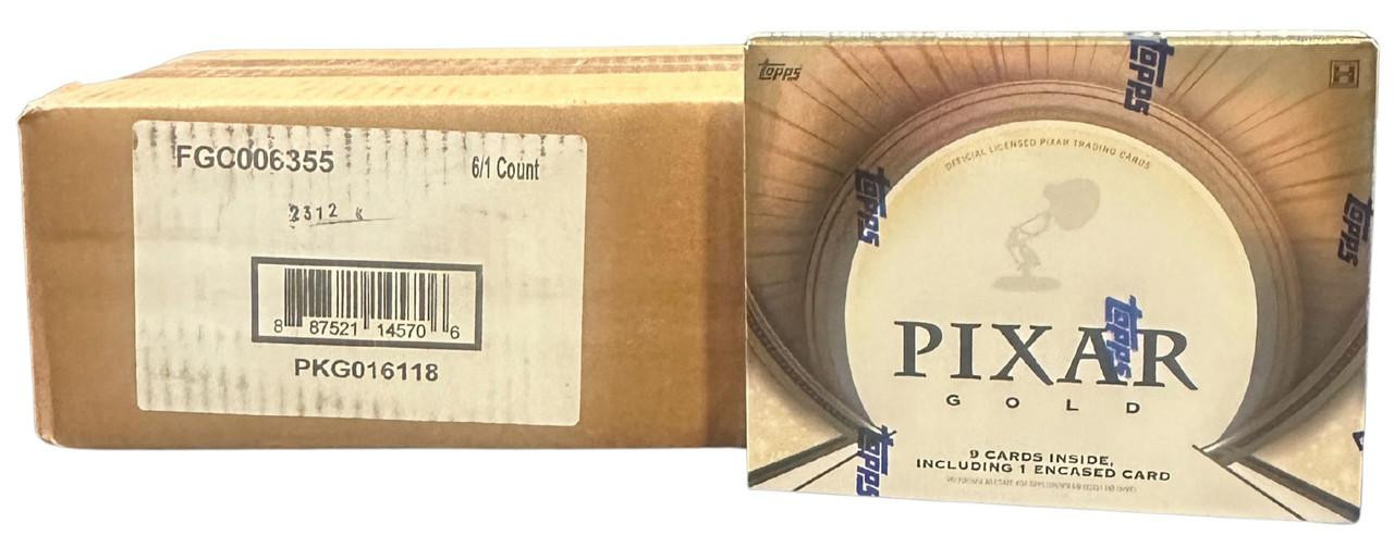 2025 Topps Pixar Gold Hobby 6 Box Case