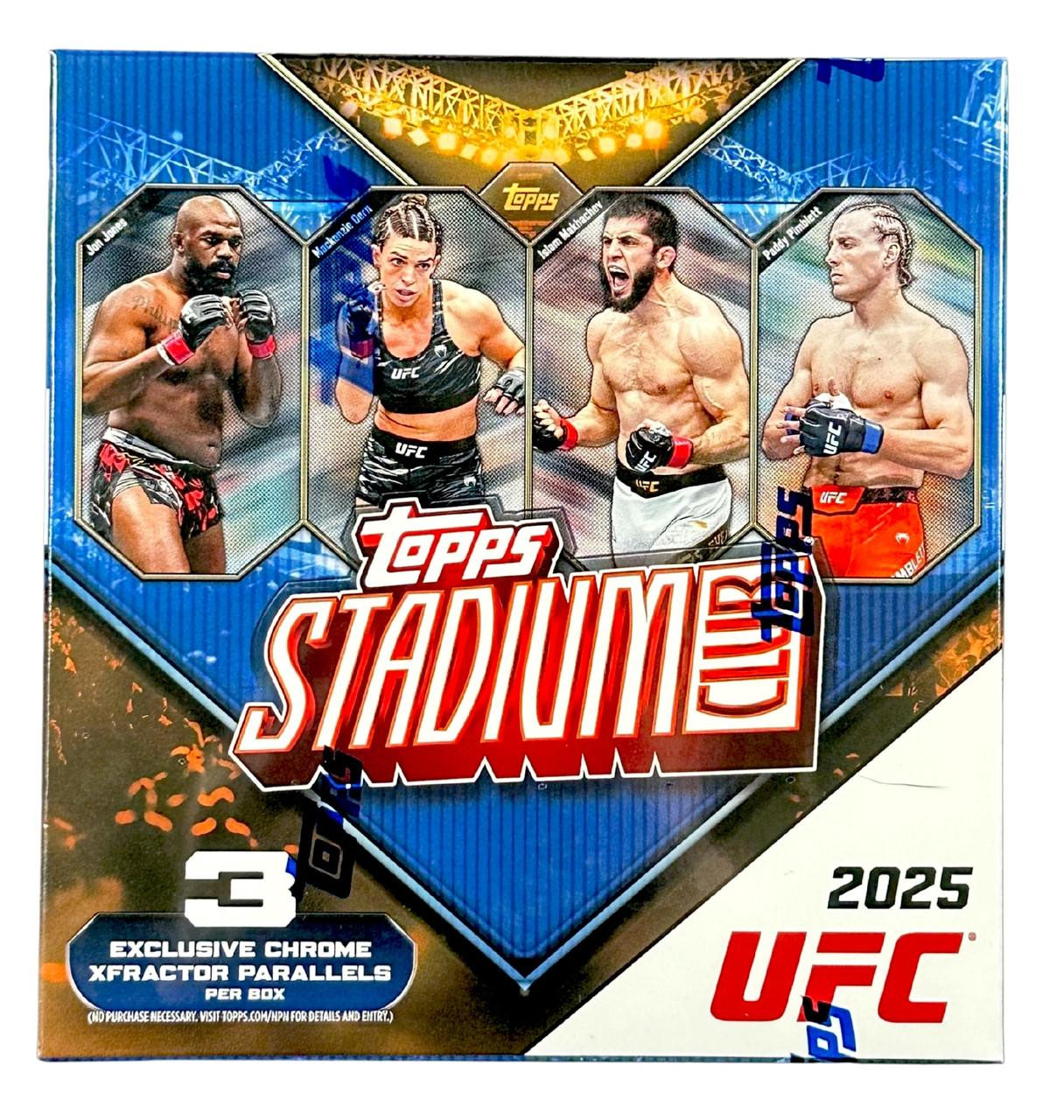 2025 Topps Stadium Club UFC Mega Box